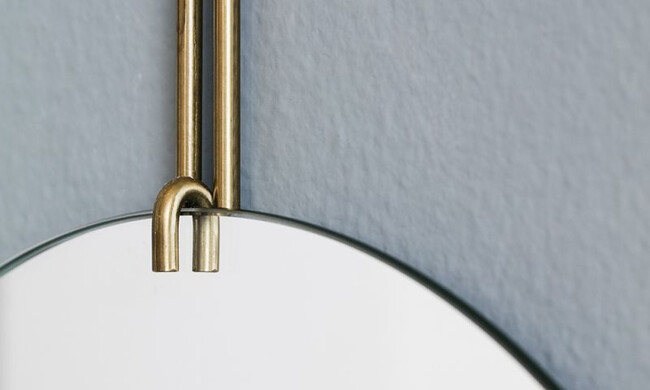 MOEBE / ムーベ ウォールミラーφ50cm 