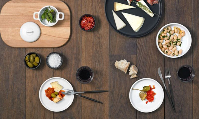 クチポール ゴア ディナーナイフ / ブラック×シルバー 