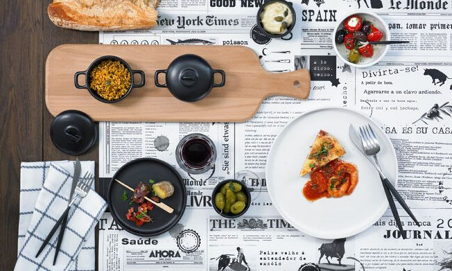 クチポール ゴア ディナーナイフ / ブラック×シルバー 