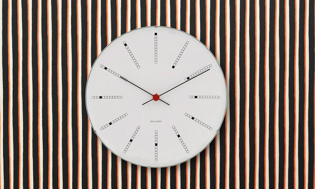 ウォールクロック バンカーズ / φ29cm ホワイト 