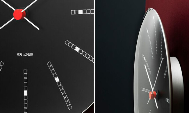 ウォールクロック バンカーズ / φ29cm ブラック 