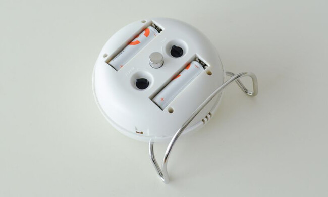 アルネ ヤコブセン テーブルクロック アラーム / LK ホワイト 43670 