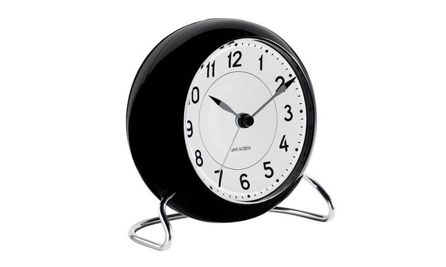 アルネ ヤコブセン テーブルクロック アラーム / ステーション 
