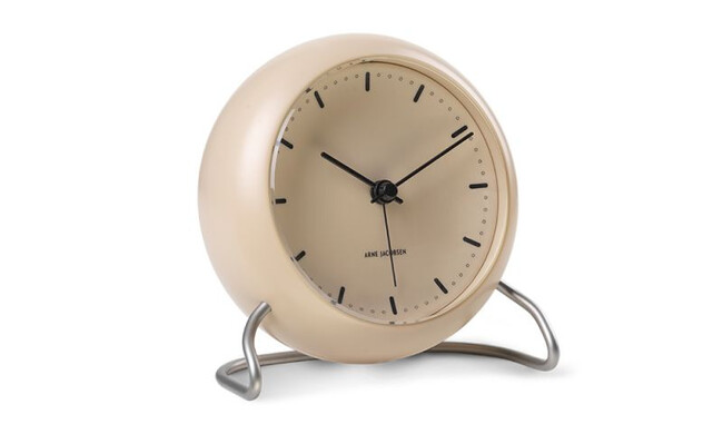 アルネ ヤコブセン テーブルクロック アラーム / シティーホール 