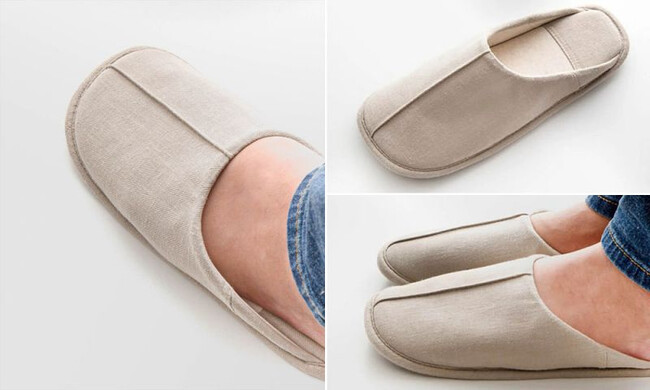 ウォッシャブルスリッパ M ナチュラル 