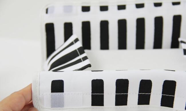 ティッシュケースカバー SIENA / ブラック 