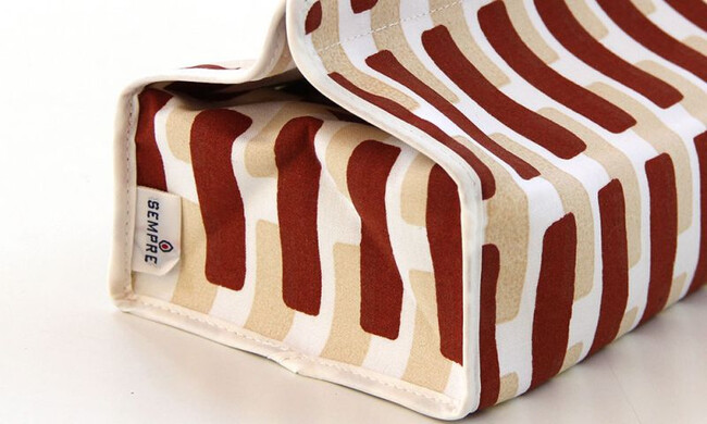 ティッシュケースカバー SIENA / ブリックサンドシャドー 