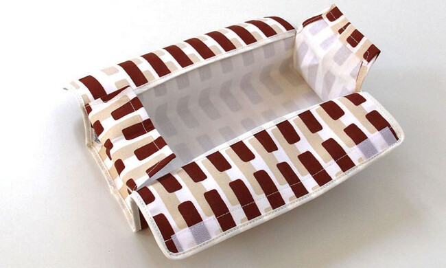 ティッシュケースカバー SIENA / ブリックサンドシャドー 