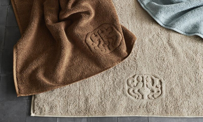 バスマット ダマスクテリー 