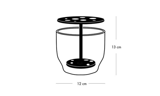 イケバナベース スモール / 真鍮ラッカー Ikebana Vase 