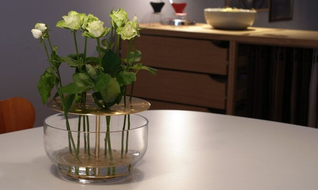 イケバナベース ラージ / 真鍮ラッカー Ikebana Vase 