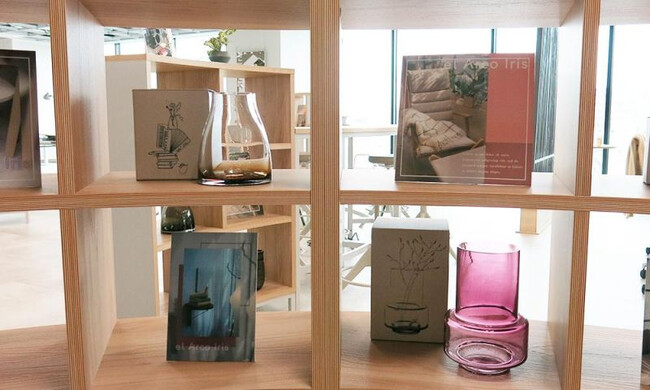 フラワーベース no.2 バーントシェンナ 