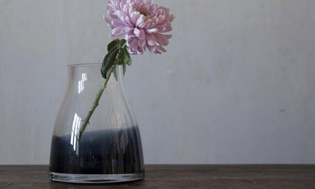 フラワーベース no.2 インディゴブルー 