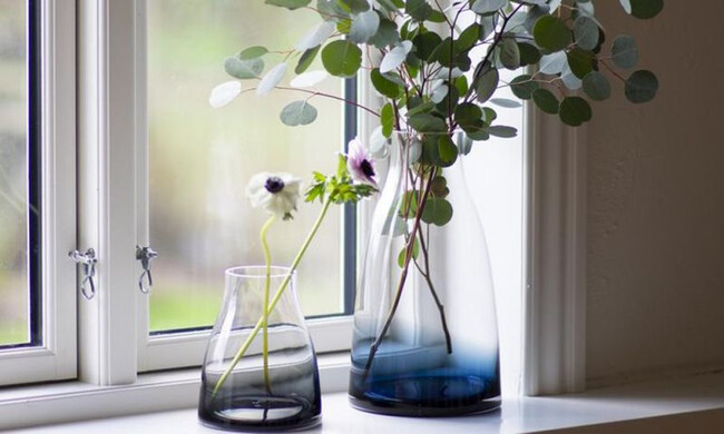 フラワーベース no.3 インディゴブルー 