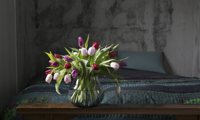 フラワーベース no.23 インディゴブルー 