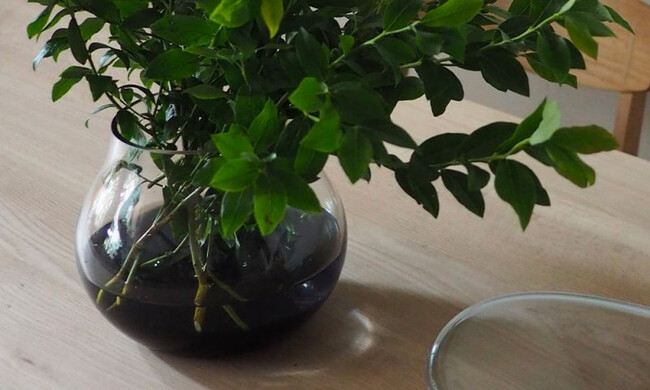 フラワーベース no.23 インディゴブルー 