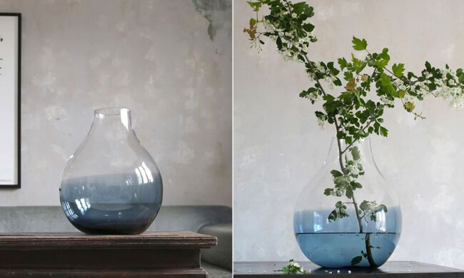 フラワーベース no.24 インディゴブルー 