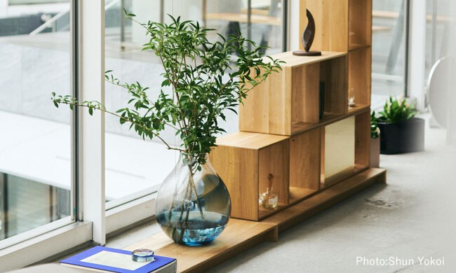 フラワーベース no.24 インディゴブルー 