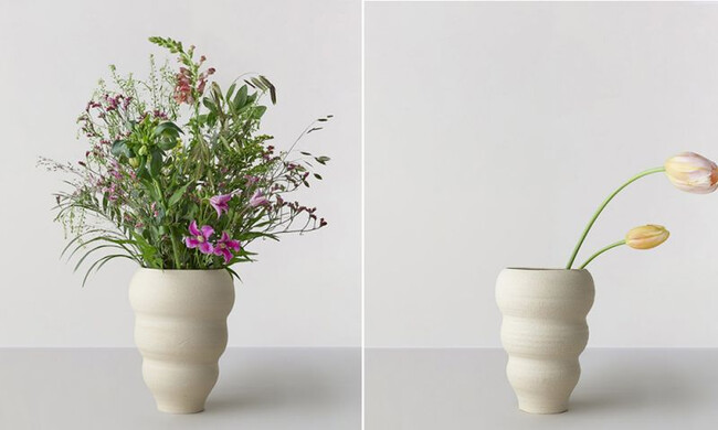 フラワーベース no.60 / Curved 