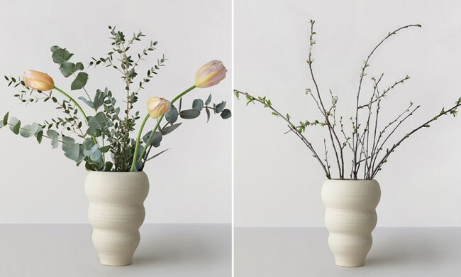 フラワーベース no.60 / Curved 