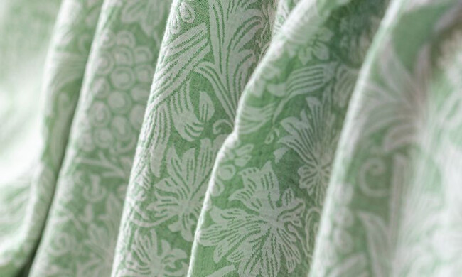 ガーゼコットンスロー サンフラワー / グリーン 