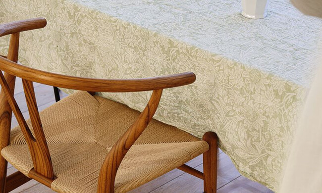 ガーゼコットンスロー サンフラワー / グリーン 