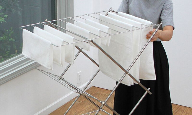 タワー型室内物干し 