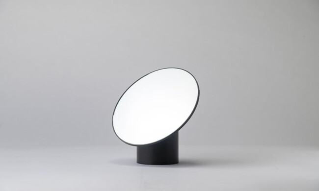 ナピュア メイクアップミラー（ブラック） 