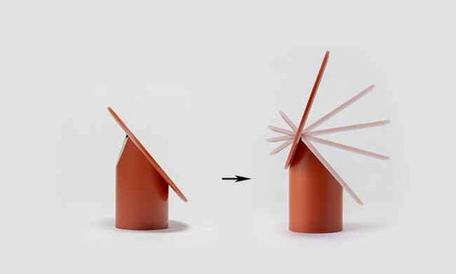 ナピュア メイクアップミラー（ブリック） 