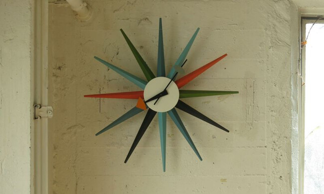サンバーストクロック マルチ Sunburst Clock / ネルソンクロック 