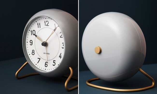 アルネ ヤコブセン テーブルクロック アラーム / ステーション 