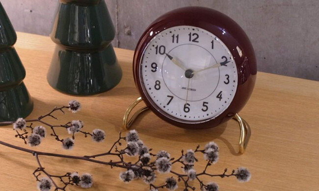 アルネ ヤコブセン テーブルクロック アラーム / ステーション 