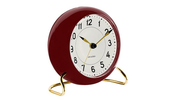 アルネ ヤコブセン テーブルクロック アラーム / ステーション 