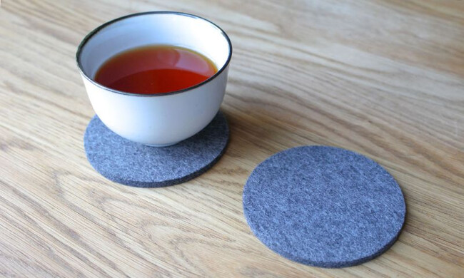 フェルト ラウンドコースター φ9cm 