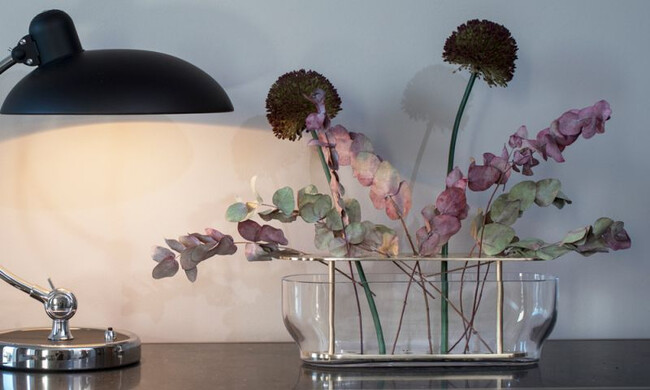 イケバナベース ロング / 真鍮ラッカー Ikebana Vase 