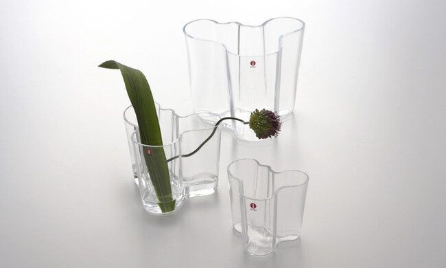 アルヴァ アアルト フラワーベース160mm / クリア 