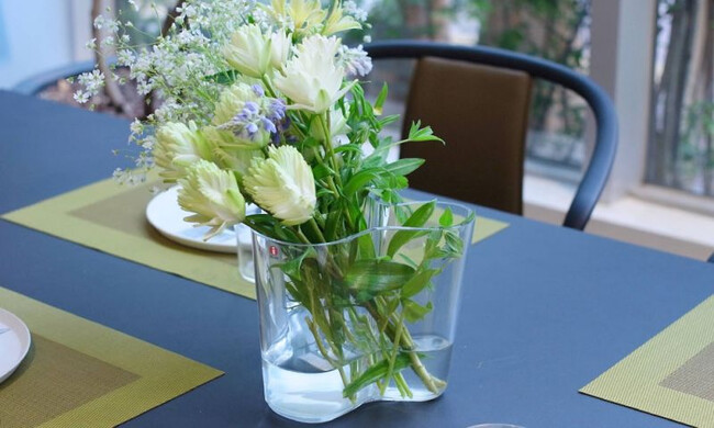 アルヴァ アアルト フラワーベース160mm / クリア 