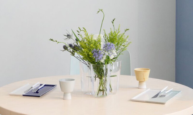 アルヴァ アアルト フラワーベース160mm / クリア 