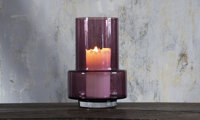 ハリケーン no.26 フラワーベース キャンドルホルダー ヘザー 