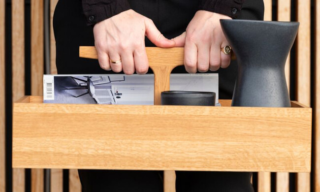 ツールボックス ロー / オーク 