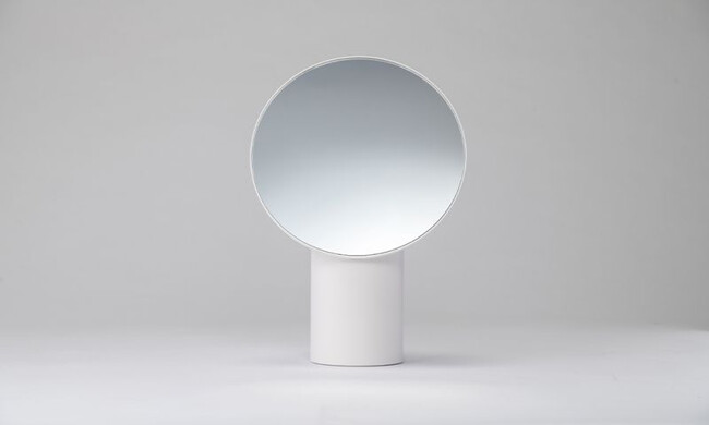 ナピュア メイクアップミラー（ホワイト） 