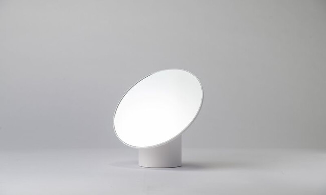 ナピュア メイクアップミラー（ホワイト） 