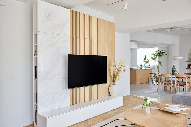 CEBU（セブ）テレビボード（Col-03） CEBU D25 210T-M(H216-239cm) /Col-03