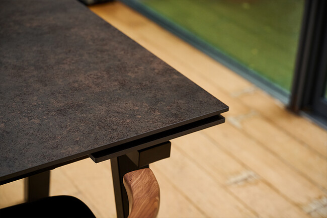 RECO plus（レコプラス）ダイニングテーブル セラミック（ロータスブラウン） ロータスブラウン