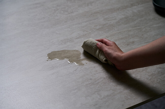 RECO plus（レコプラス）ダイニングテーブル セラミック（トラバーチン） トラバーチン