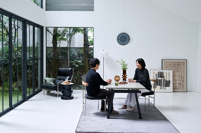 RECO plus（レコプラス）ダイニングテーブル セラミック（トラバーチン） トラバーチン