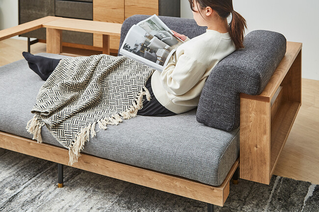SYU（シュウ） ソファベッド（ナチュラル）170cm SYU 190cm ナチュラル