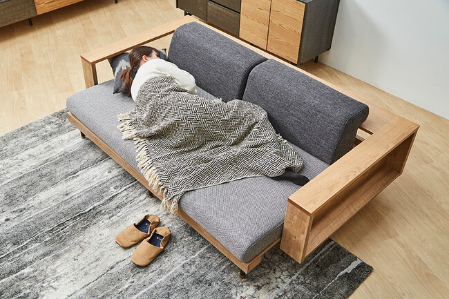 SYU（シュウ） ソファベッド（ナチュラル）170cm SYU 190cm ナチュラル