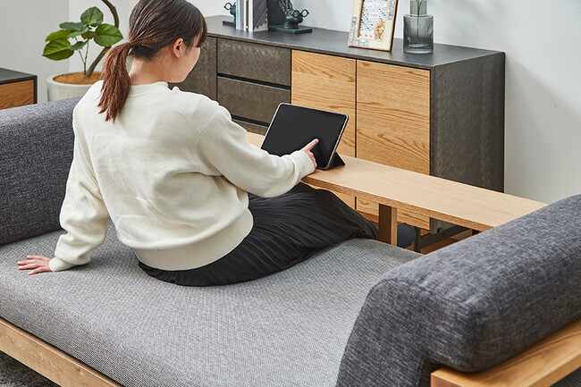 SYU（シュウ） ソファベッド（ブラウン）170cm SYU 190cm ナチュラル