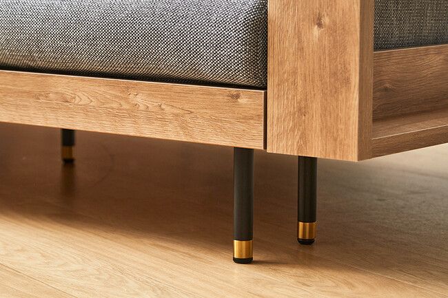 SYU（シュウ） ソファベッド（ブラウン）170cm 